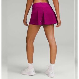 Lululemon Pace Rival Mid-Rise Skirt Magenta Purple 10